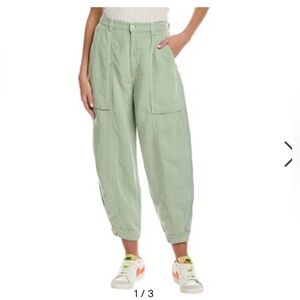 MOTHER The Patch Pocket Chute Flood in Cameo Green